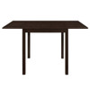 Kelso - Rectangular Dining Table With Drop Leaf - Cappuccino