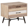 Marlow - 2-Drawer Nightstand - Rough Sawn Multi