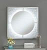 Theresa - Led Wall Mirror - Silver And Black