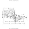 Stillwood - Sleigh Panel Bed