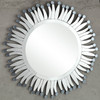 Pollen Sunburst Round Wall Mirror