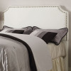 Natali White Full Headboard