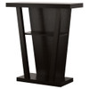 Evanna - 2-Shelf Engineered Wood Console Table - Cappuccino