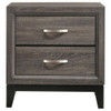 Watson - 2-Drawer Nightstand - Gray Oak