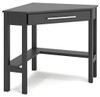 Otaska - Black - Home Office Corner Desk