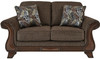 ROCKFORD Brown Sofa & Loveseat