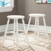 Cottage Beach White Bar Stool