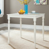 Cottage Beach White Counter Height Table