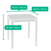 Cottage Lane Rainwater Dining Table