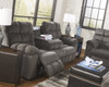 DUSKY Gray Chenille Reclining Sectional