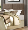Abilene Brown Fabric Queen/Full Headboard