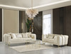 ZURICH Ivory Luxury Sofa & Loveseat