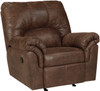 BRONCO Coffee 42" Wide Rocker Recliner