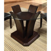 SICILIA Brown 54" Wide Round Dining Table