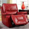 Helix Red Glider Recliner