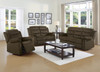 GAMEDAY Chocolate 59" Reclining Loveseat