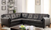 CENDRE Black 104" Wide Sectional