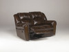 Woodsdale DuraBlend Antique Reclining Loveseat