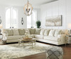 REDEEMER Beige 131" Wide Sectional