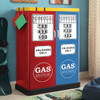 Keeton Gasoline Pump Kids Closet- Red