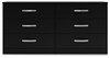 Finch - Six Drawer Dresser - 29'' Height - Black