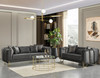 ZURICH Gray Luxury Sofa & Loveseat