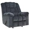 MARCUS Blue Rocker Recliner