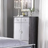 House - Beatrice Chest - Charcoal & Light Gray Finish