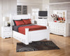 Dominic White Poster Bed
