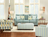 Aleph Soft Teal Sofa