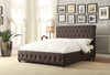CELLO Charcoal Tufted Fabric Bed