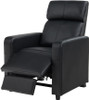 COLBY Black 30" Wide Push-Back Recliner