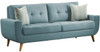 Jacky Teal Sofa