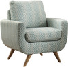 Jacky Teal Accent Chair