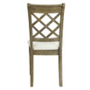 Karsen - Side Chair (Set of 2) - Beige Linen & Rustic Oak
