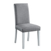 Lanton - Side Chair Set of 2) - Gray Linen & Antique White