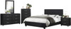 ECLIPSE Black Bedroom Set 