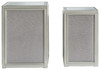 Traleena - Nesting End Tables (Set of 2) - Silver Finish