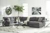 DAYNA Gray Sectional