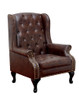 Vaugh - Accent Chair - Rustic Brown