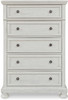 BELTON White Storage Bedroom Set