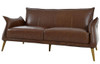 Savannah Light Brown Top Grain Leather Sofa