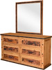 BROCK Rustic & Real Copper Dresser & Mirror