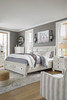 Belton White Storage Sleigh Bed