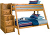 Chuck Twin Over Full Bunkbed With Stairway Chest