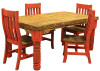 Provencia Red 5 Piece Dining Set