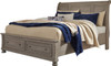 Belton Gray Storage Bedroom Set