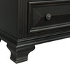 CONROE Black 65" Wide Dresser and Mirror