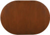 KILEEN Medium Brown 60" Wide Storage Counter Table with Extension