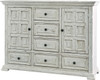 LAREDO White 61" Wide Oversized Dresser